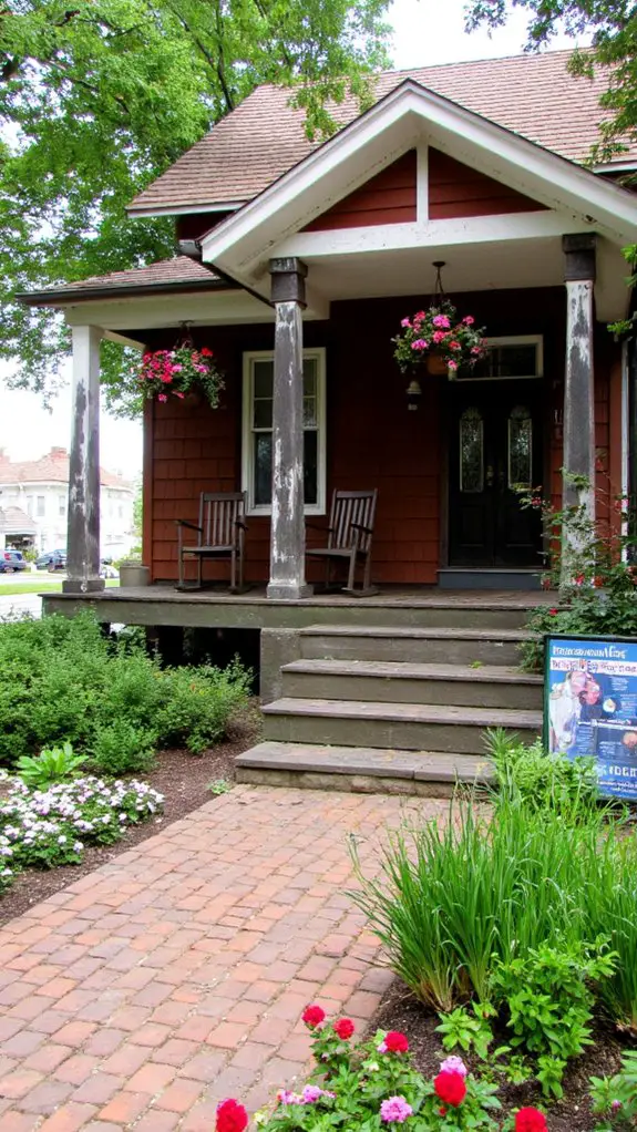 vintage charm with coziness