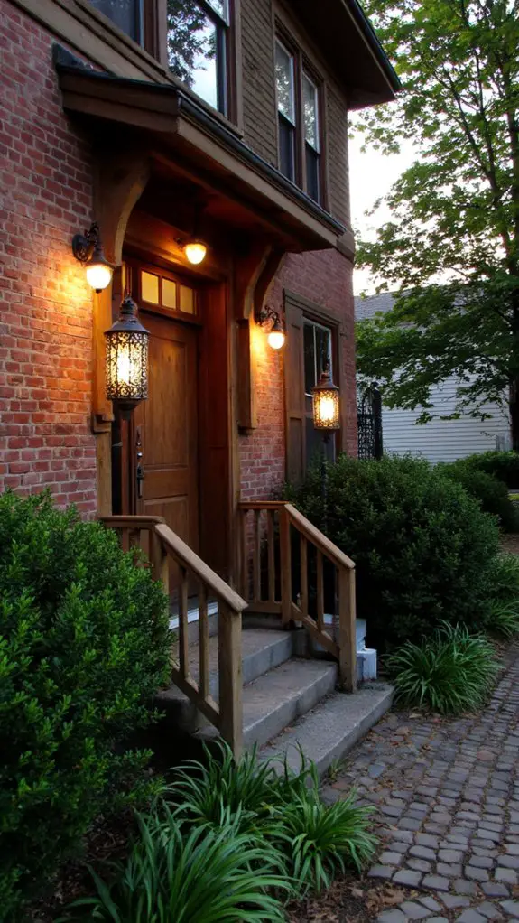 vintage lantern posts charm