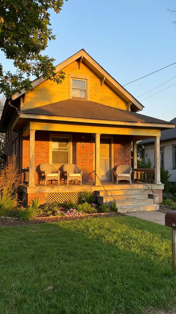 vintage yellow prairie charm