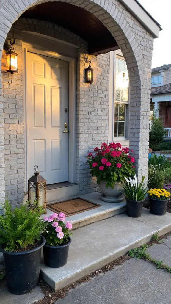 warm and inviting entrance