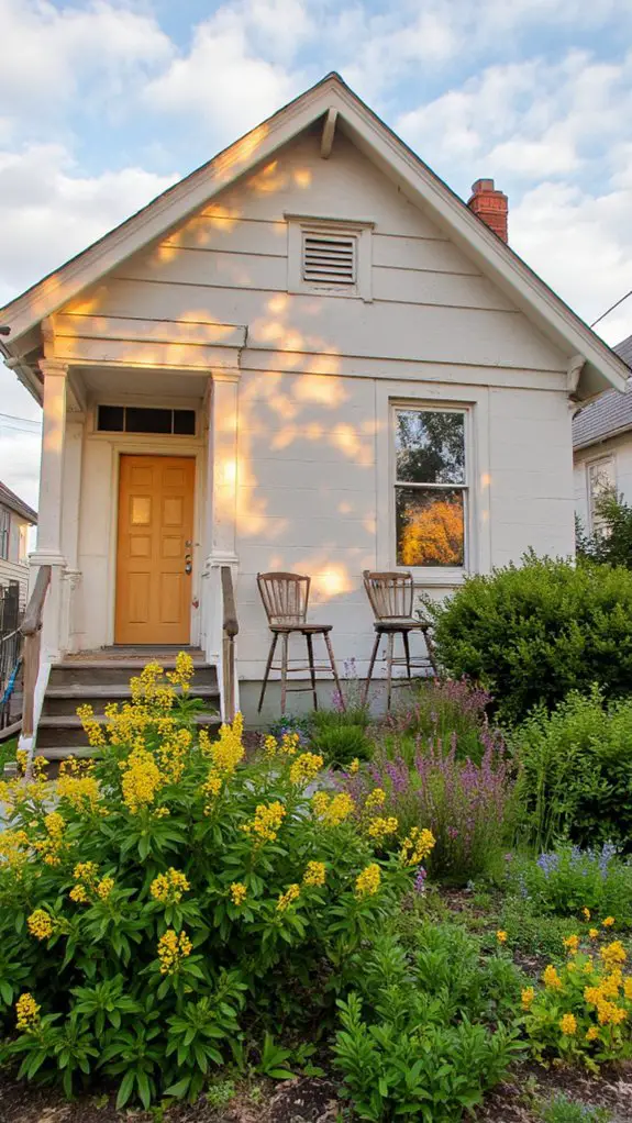 warm and inviting exterior