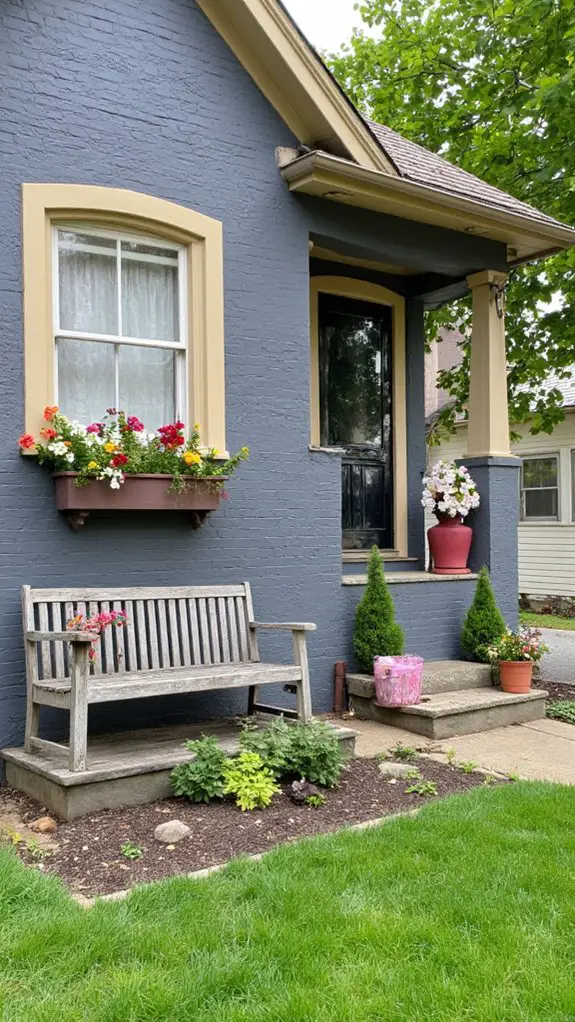 warm beige complements gray