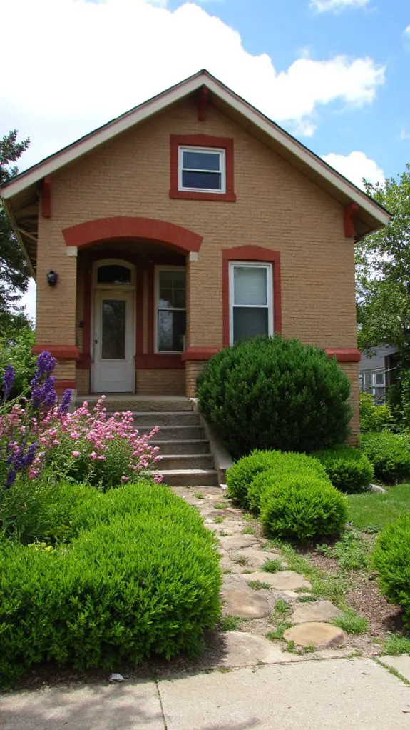 warm beige enhances brown