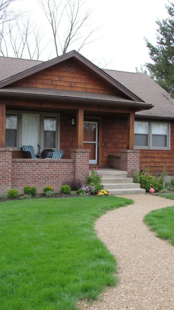 warm brown elegance accentuated