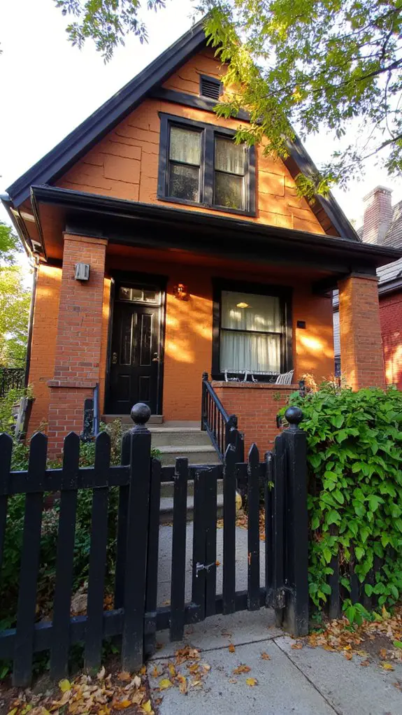 warm caramel sleek black