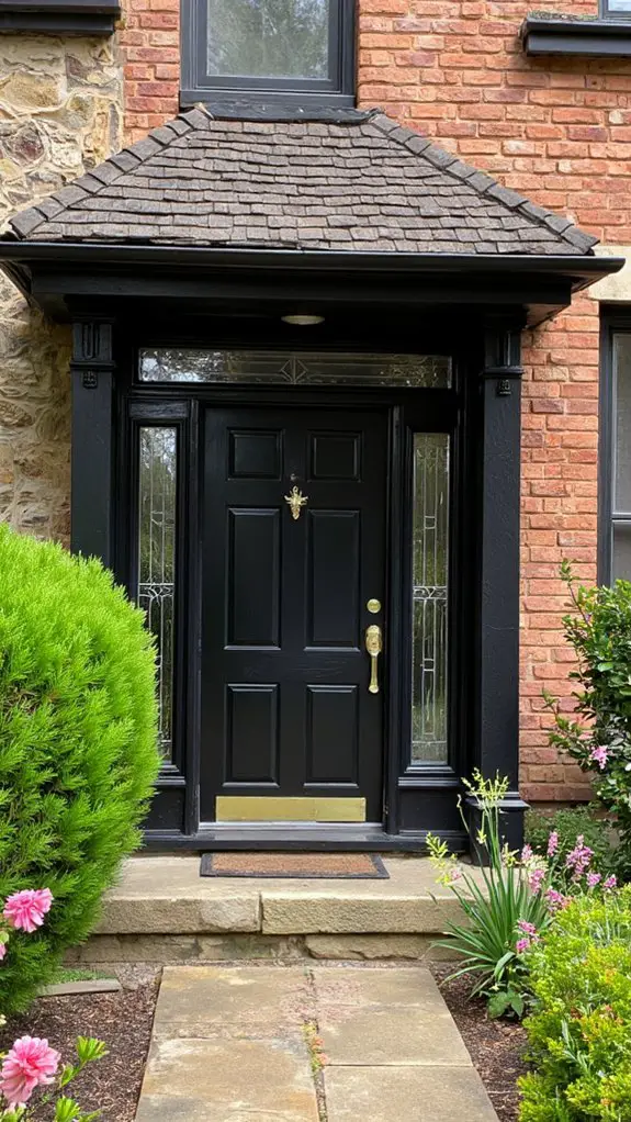 warm chestnut bold black