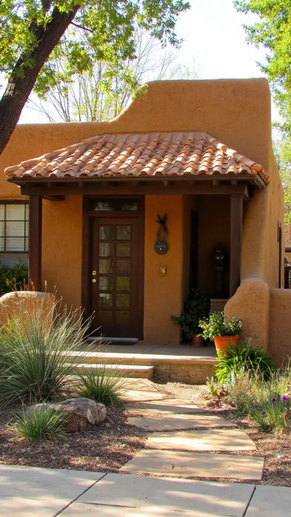 warm earthy adobe charm