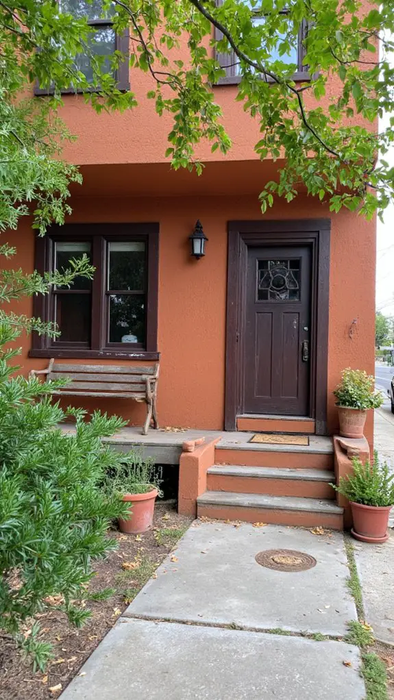 warm earthy color combination