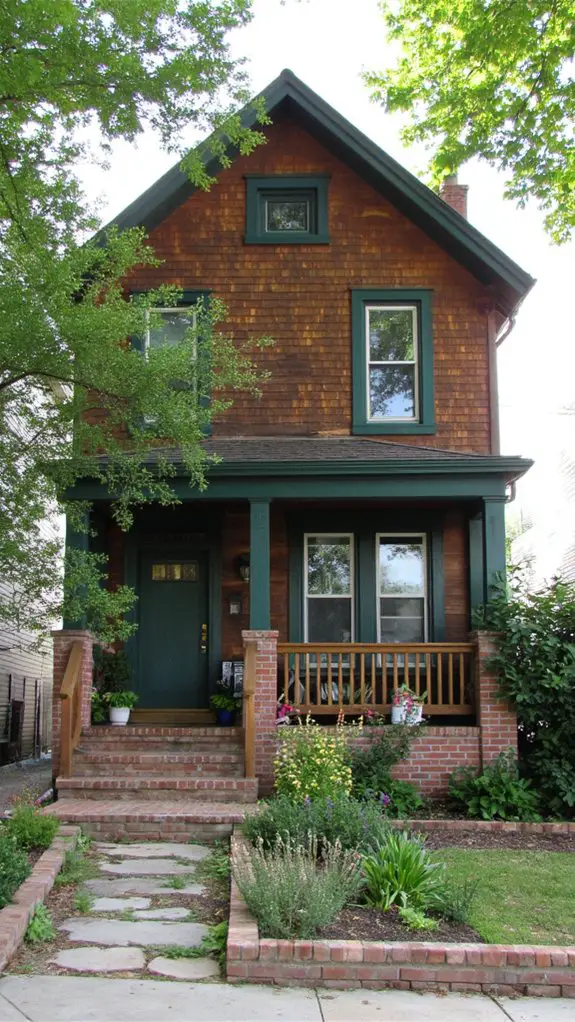 warm earthy color harmony