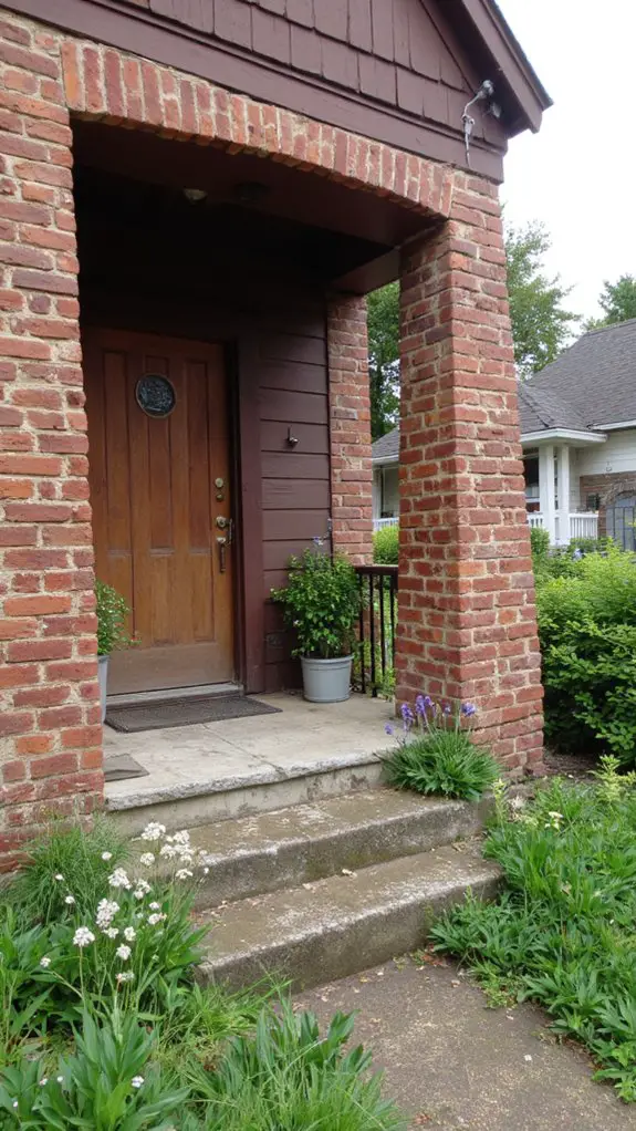 warm earthy exterior combination