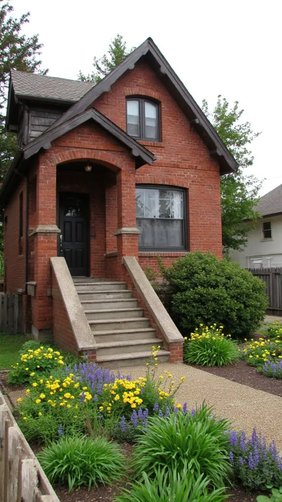 warm earthy tones contrast