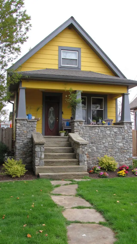 warm earthy yellow harmony