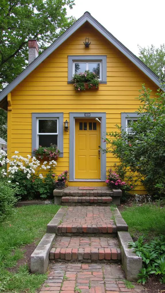 warm gray complements goldenrod