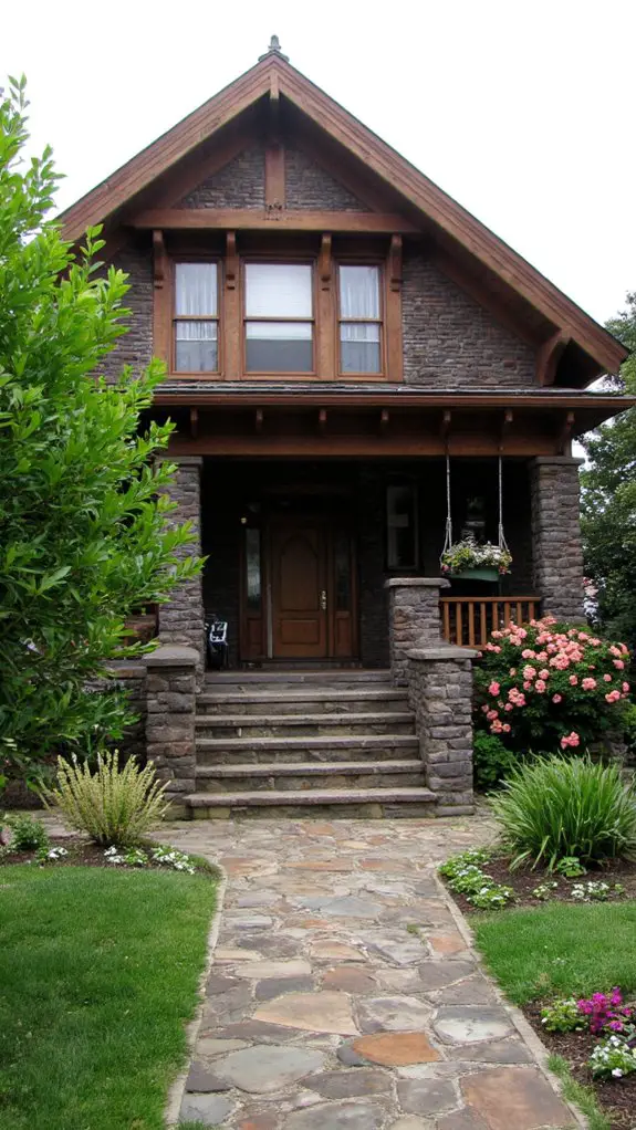 warm inviting brick homes