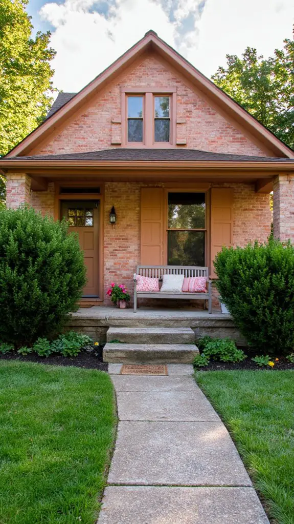 warm inviting color combination