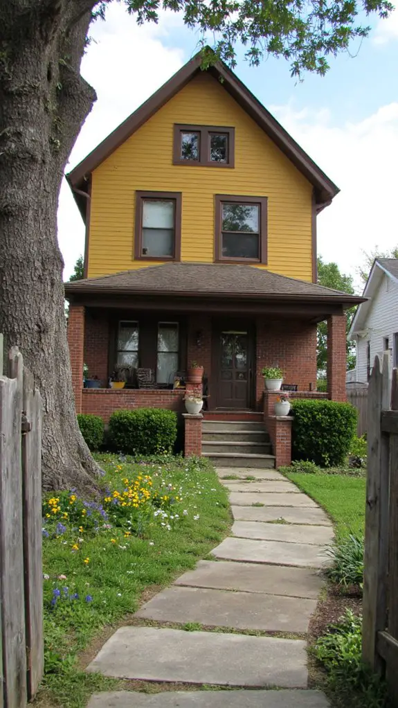 warm inviting color combination