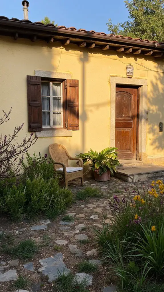 warm inviting cottage atmosphere