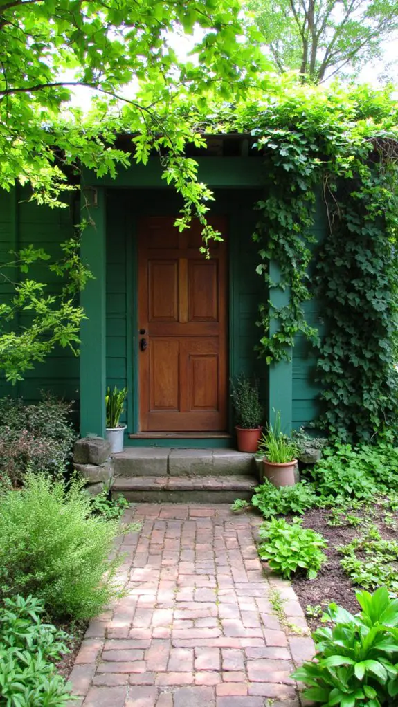 warm inviting earthy brown