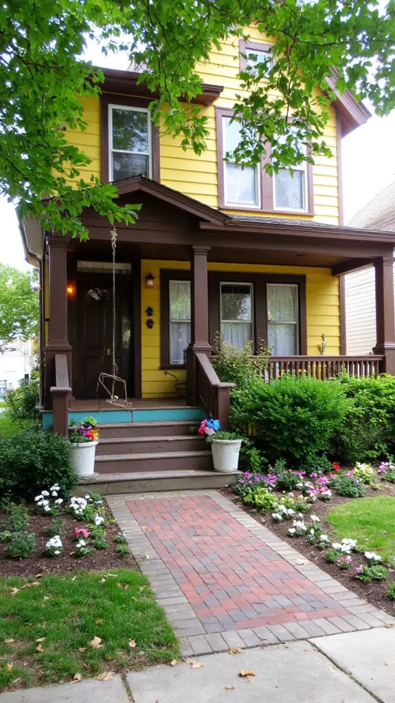 warm inviting home contrast