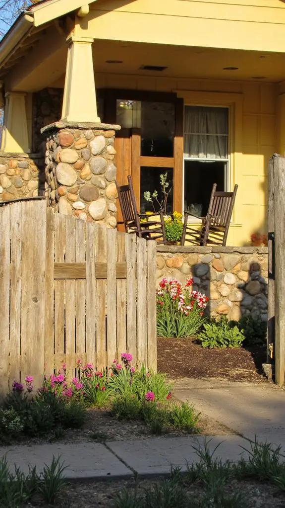 warm inviting home exterior