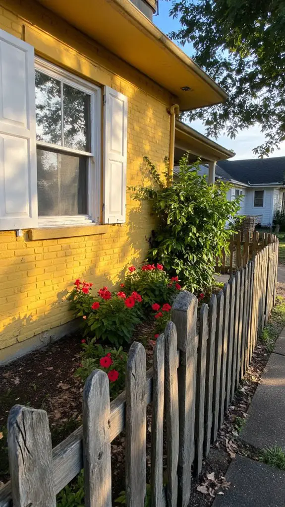 warm inviting mustard ranch