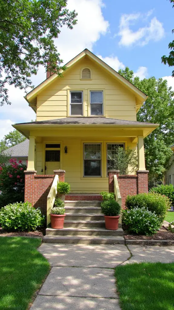 warm inviting soft yellow