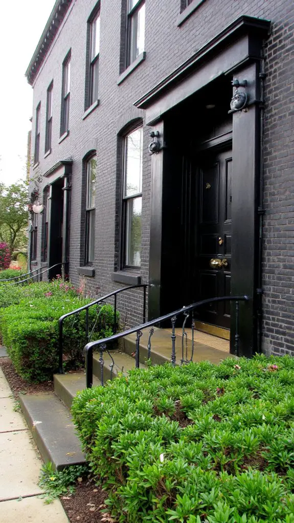 warm inviting sophisticated entryway