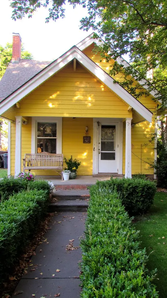 warm rustic golden charm