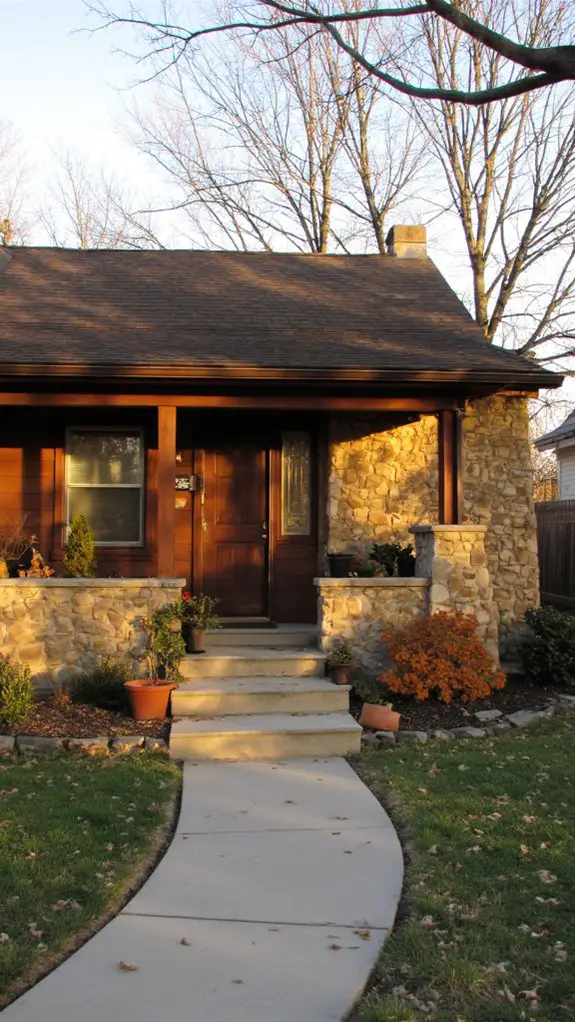 warm rustic stone elegance