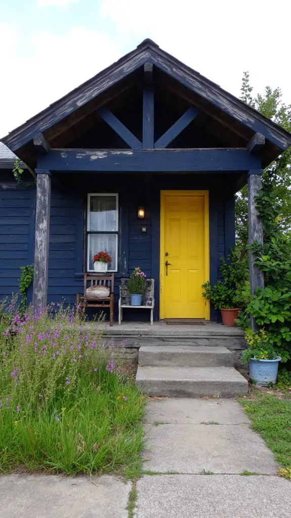 warm rustic wood accents