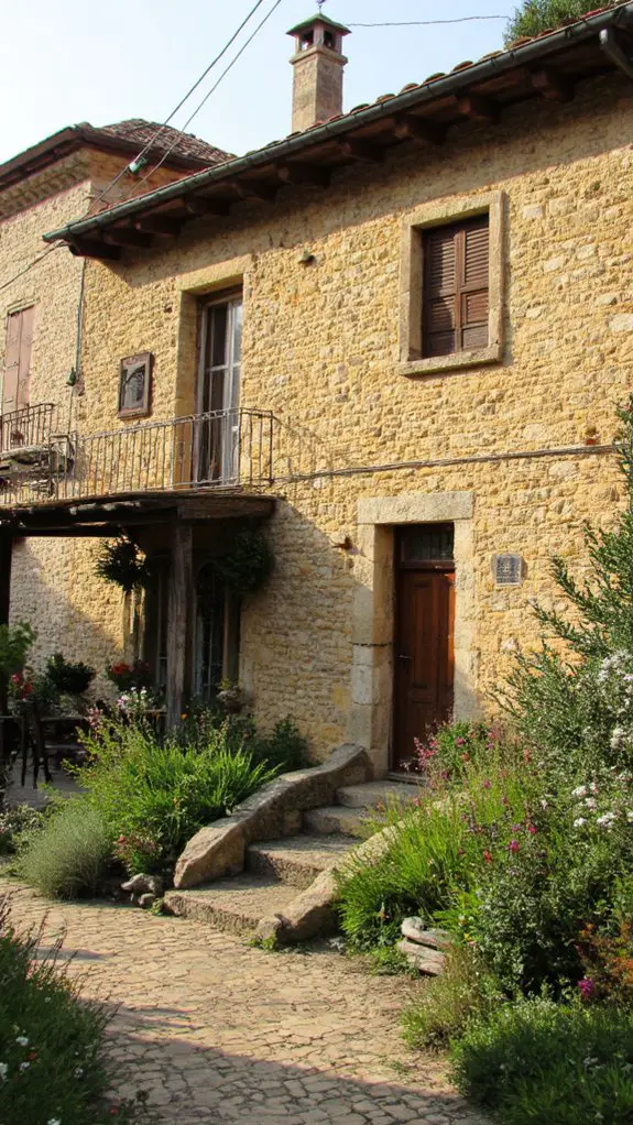 warm rustic yellow brown harmony