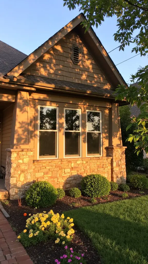 warm stone brown harmony