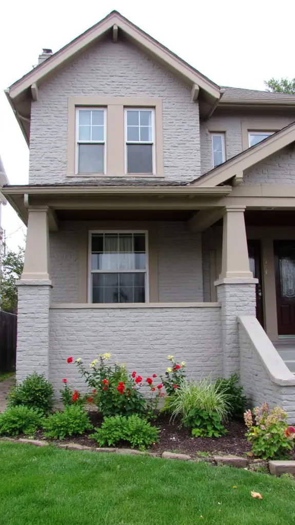 warm taupe complements gray