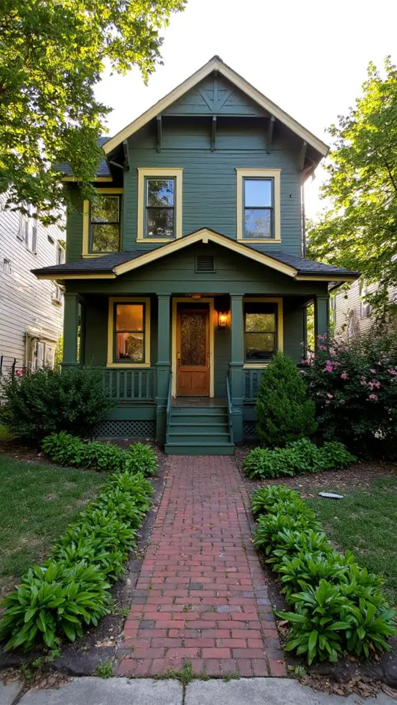 warm tranquil color scheme