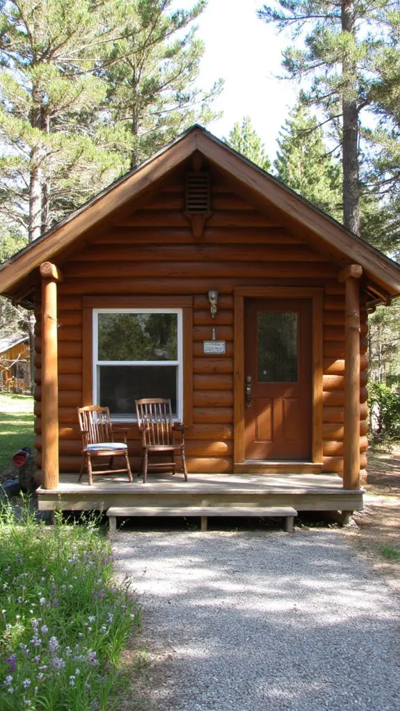 warm wood inviting retreat