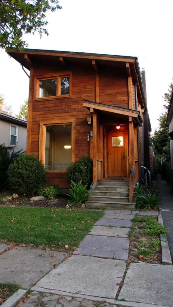 warm wood toned aesthetics