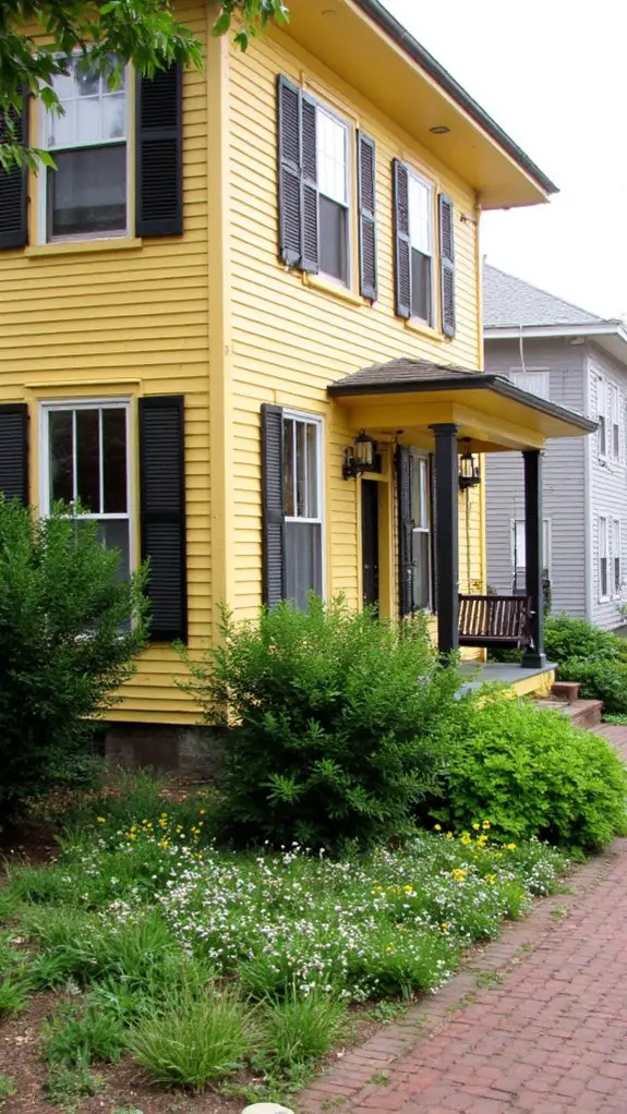 warm yellow charm home
