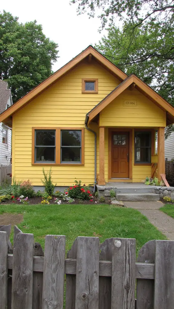 warm yellow rich wood