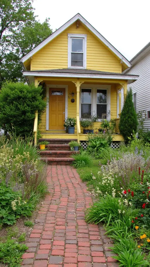 warmth of nostalgic yellow