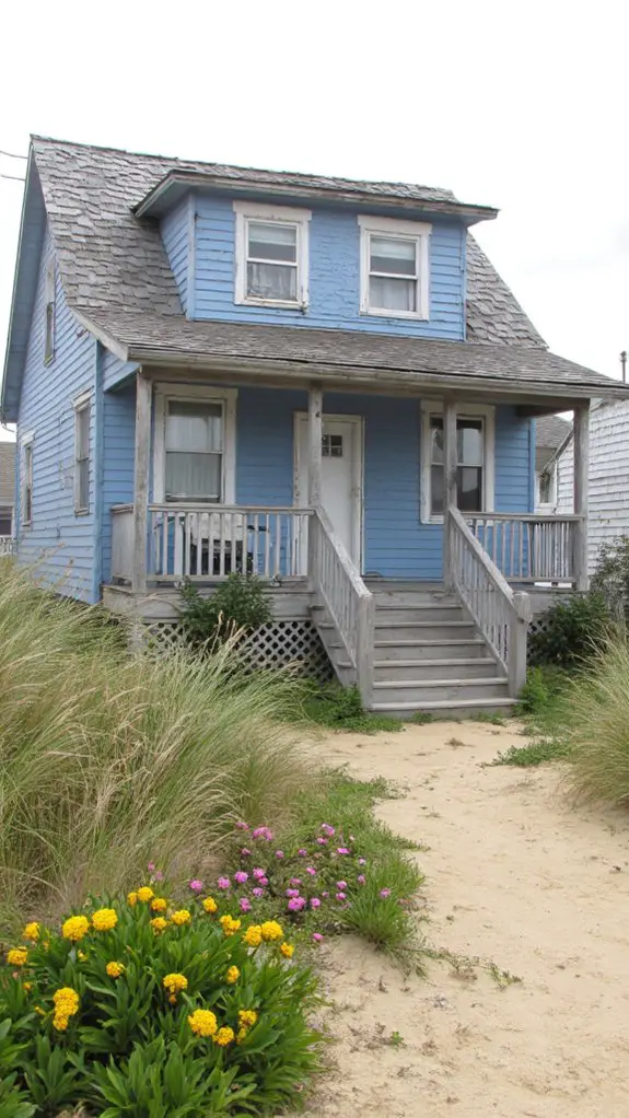 weathered coastal charm shines