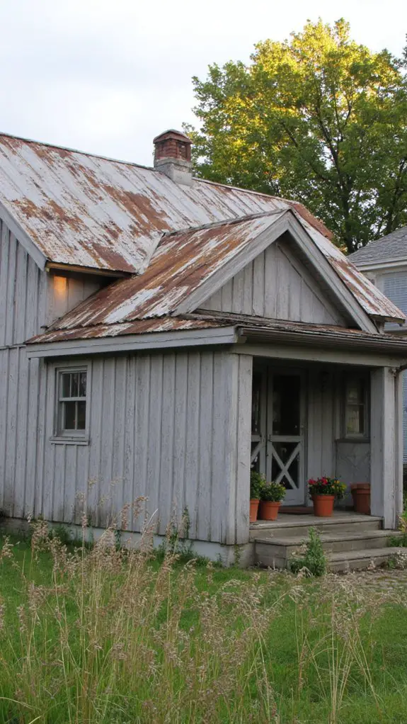 weathered elegance for exteriors