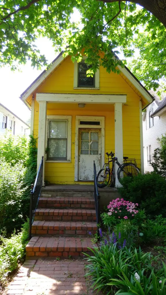 welcoming joyful bright exterior