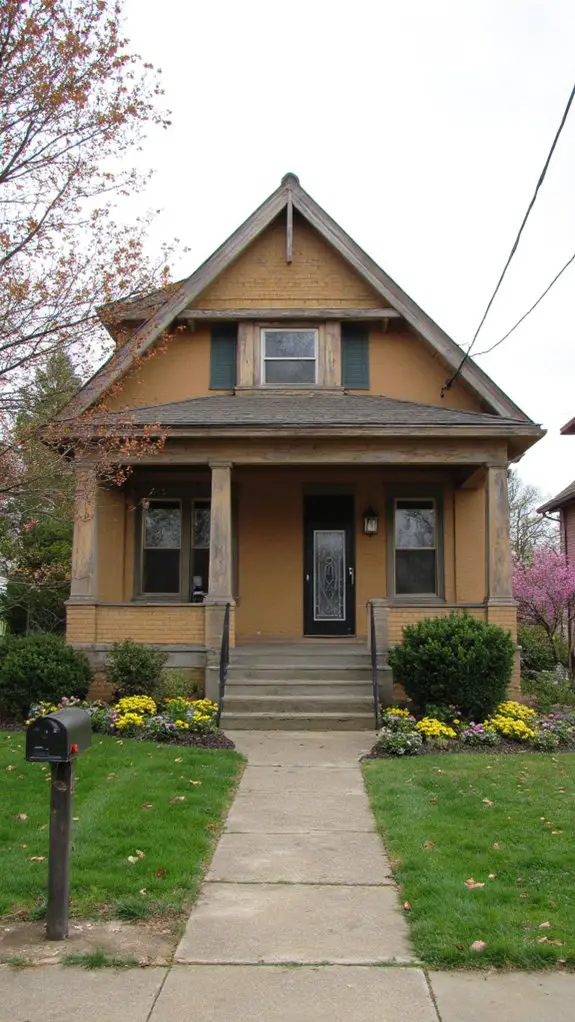 welcoming light maple accents