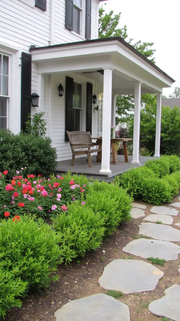 welcoming outdoor living areas
