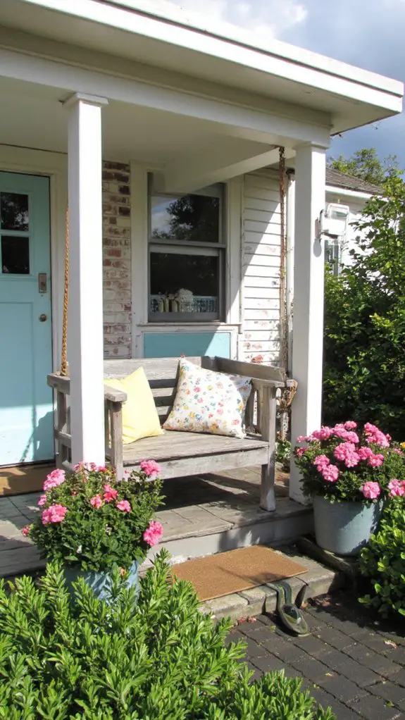 welcoming porch with comfort