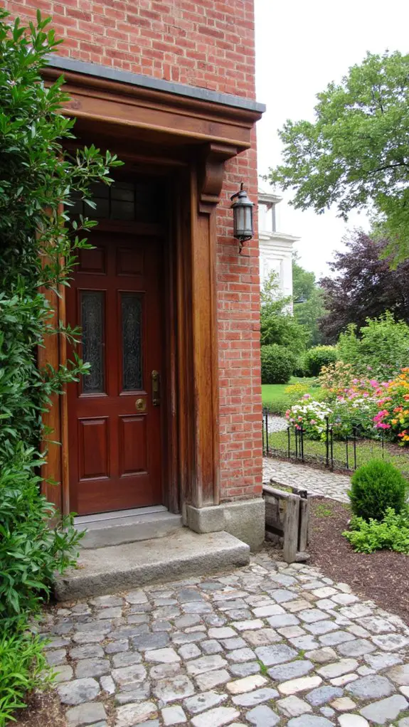 welcoming side entrances charm