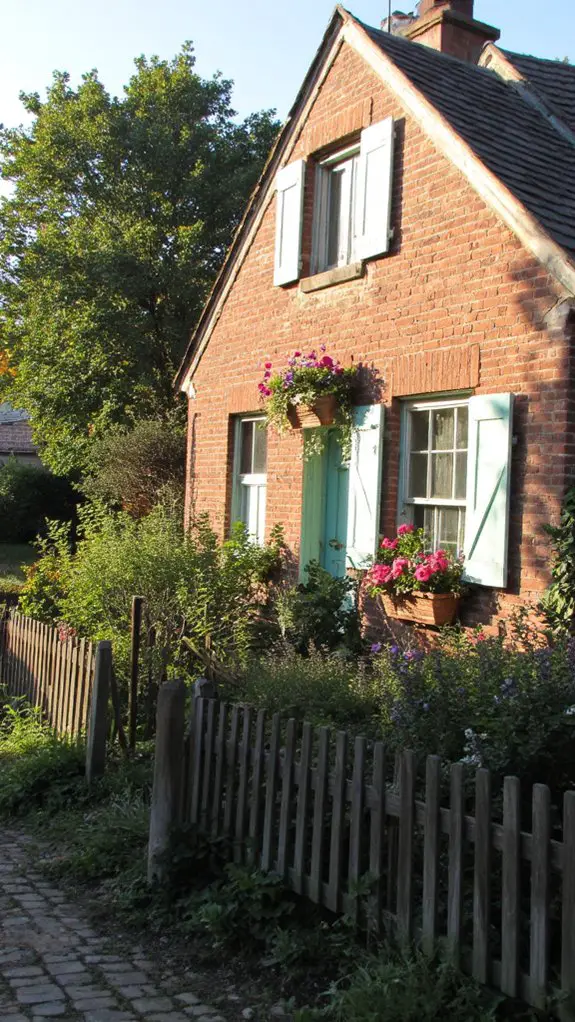 whimsical cottage with tranquility