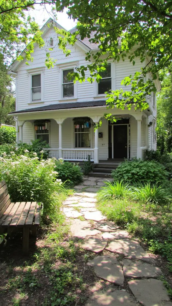 whimsical enchanting garden pathways