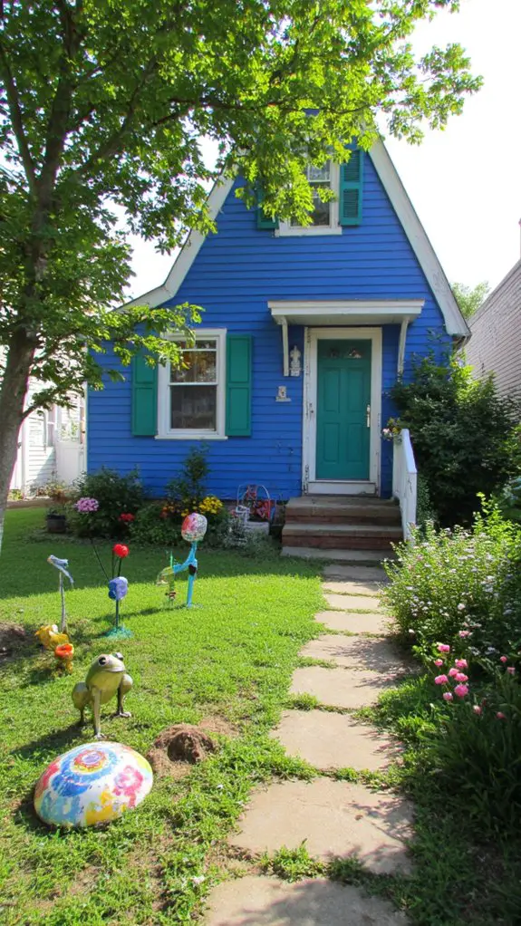 whimsical outdoor garden decor