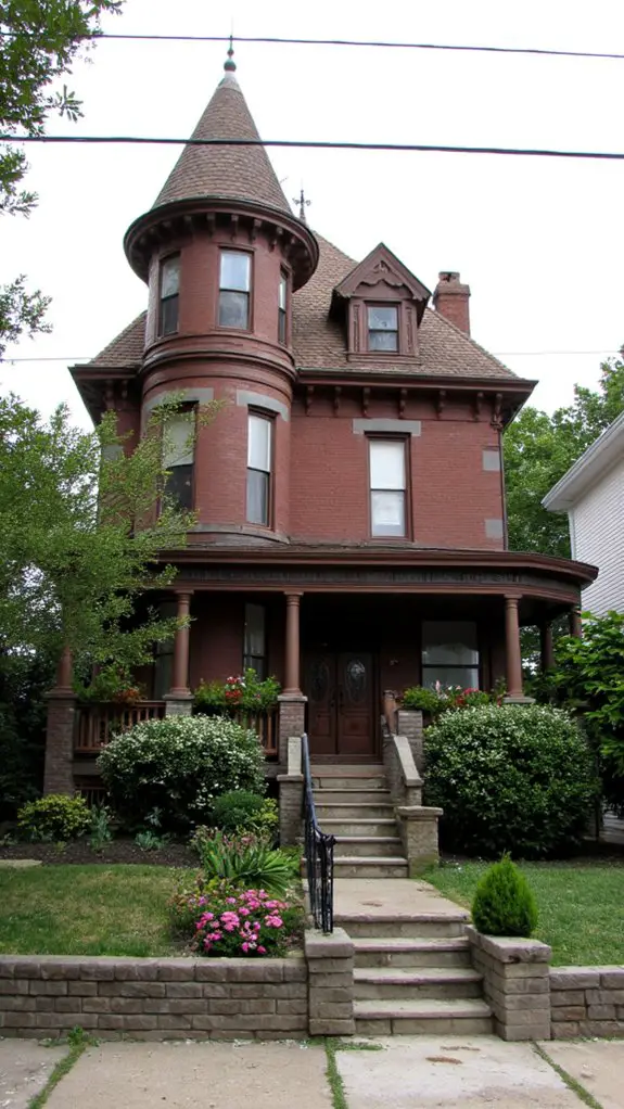 whimsical turreted architectural gem